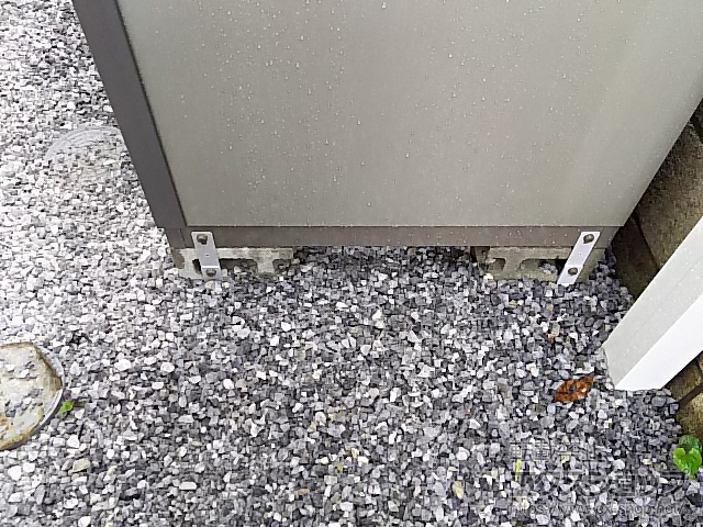 東京都杉並区のの物置・屋外倉庫 ナイソーシスター 一般型（KMX-187D） 施工例