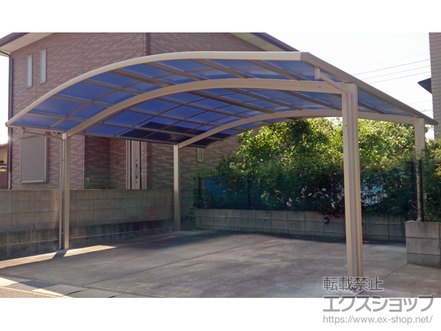 千葉県木更津市ののカーポート レイナツインポートグラン　積雪〜20cm対応 施工例