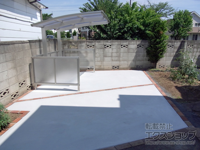 東京都清瀬市ののサイクルポート・駐輪場 レイナポートグランミニ 積雪〜20cm対応 施工例