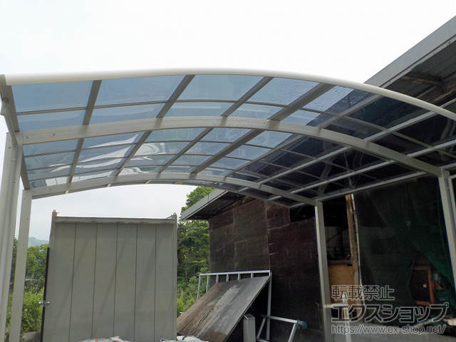 佐賀県多久市ののカーポート レイナツインポートグラン　積雪〜20cm対応 施工例