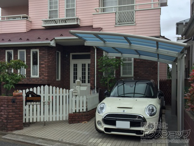 千葉県白井市ののカーポート レイナポートグラン　積雪〜20cm対応 施工例