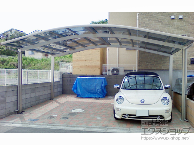 千葉県千葉市ののカーポート レイナツインポートグラン　積雪〜20cm対応 施工例