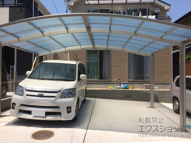 宮城県仙台市ののカーポート レイナツインポートグラン　積雪〜20cm対応 施工例