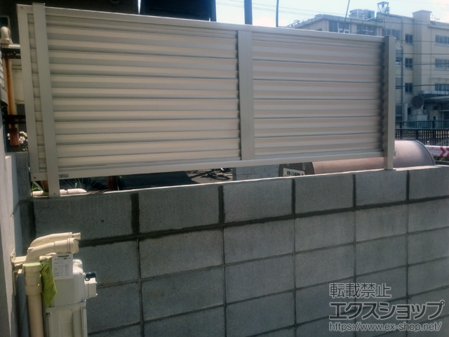 東京都新宿区ののフェンス・柵 ミエーネフェンス 自由柱 施工例