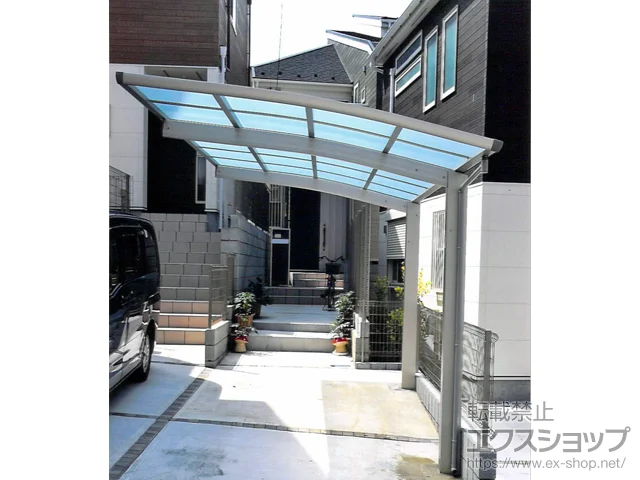 千葉県松戸市のYKKAPのカーポート レイナポートグラン　積雪～20cm対応 施工例