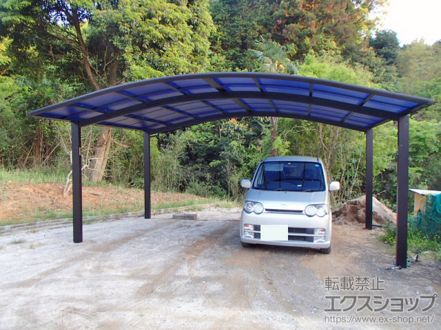 福岡県飯塚市ののカーポート レイナツインポートグラン　積雪〜20cm対応 施工例