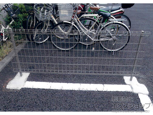 東京都荒川区ののフェンス・柵 ハイグリッドフェンスUF8型 フリーポールタイプ 施工例