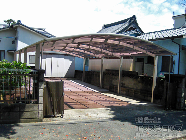 福岡県福岡市ののカーポート レイナツインポートグラン　積雪〜20cm対応 施工例