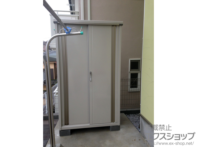 神奈川県横浜市のの物置・屋外倉庫 グランプレステージジャスト（M-117A-T-WW） 施工例