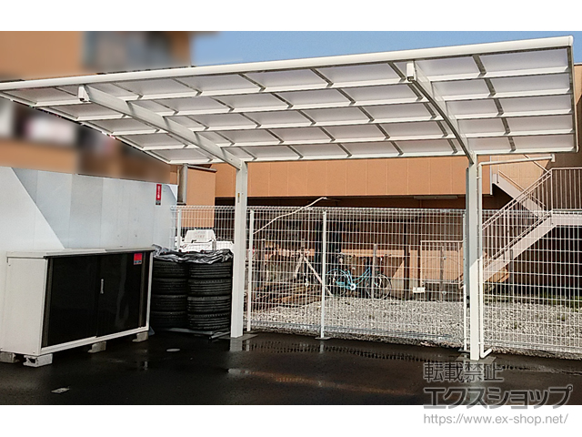 東京都八王子市ののカーポート レイナポートグラン　積雪〜20cm対応 施工例