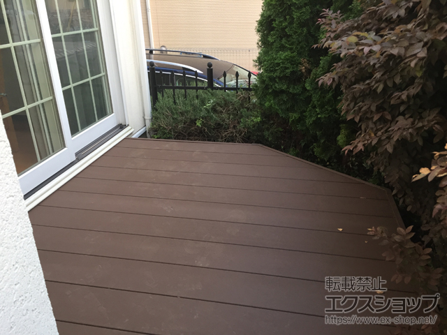 神奈川県藤沢市ののウッドデッキ リウッドデッキ 200 施工例