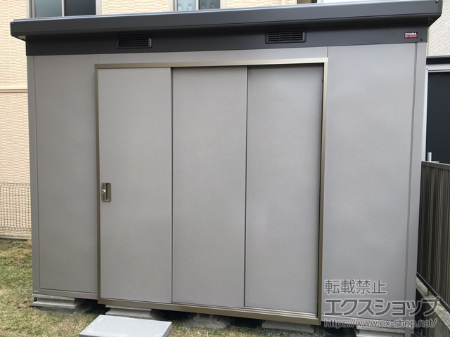 奈良県香芝市のの物置・屋外倉庫 ナイソー 一般型（SMK-58S） 施工例