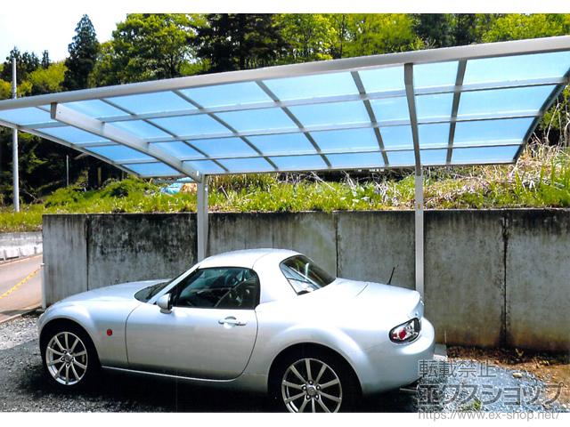 神奈川県相模原市ののカーポート レイナポートグラン　積雪〜20cm対応 施工例