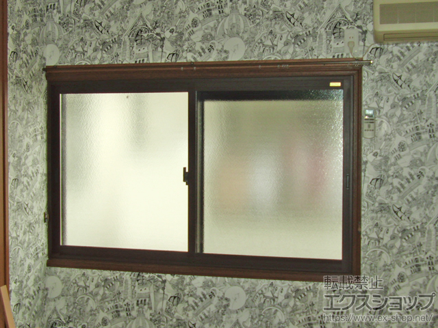 京都府京都市のの二重窓（内窓） インプラス ダストバリア仕様 引違い窓 2枚建 施工例