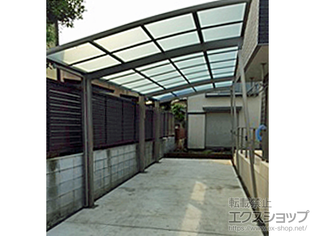 神奈川県鎌倉市ののカーポート レイナポートグラン 延長　積雪〜20cm対応 施工例