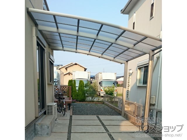 大阪府高槻市ののカーポート レイナベーカポートグラン　積雪〜20cm対応 施工例