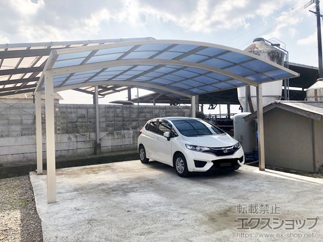 熊本県球磨郡多良木町ののカーポート レイナツインポートグラン　積雪〜20cm対応 施工例