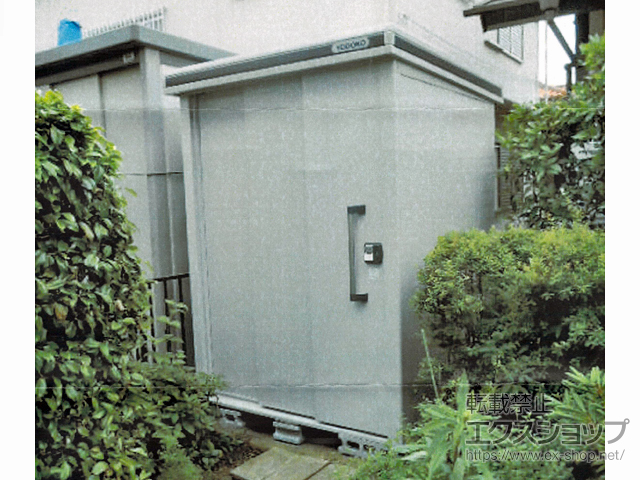神奈川県横浜市のの物置・屋外倉庫 エルモ 一般型 1520×1520×2120 LMD-1515-CB 施工例