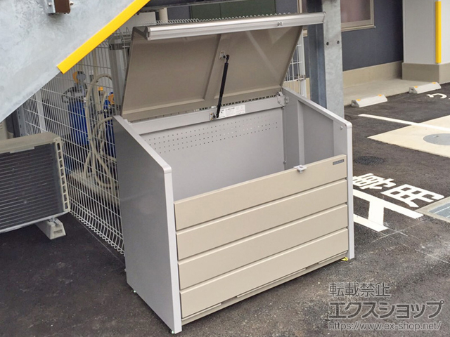 千葉県習志野市ののゴミステーション ダストボックスミニ パネル床タイプ（DBN-126P） 施工例