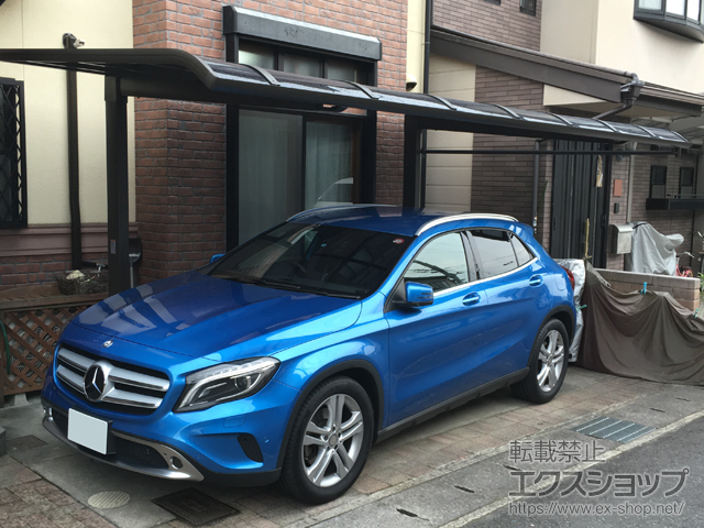 京都府京都市のLIXIL リクシル（トステム）のカーポート レガーナポートシグマIII 積雪〜20cm対応 施工例