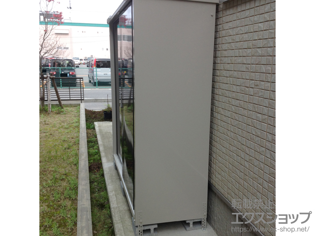 新潟県新潟市のの物置・屋外倉庫 グランプレステージジャスト （M-196A-F-WK） 施工例