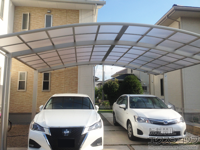 栃木県小山市ののカーポート レイナツインポートグラン　積雪〜20cm対応 施工例