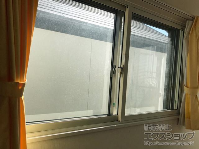 兵庫県神戸市のの二重窓（内窓） インプラス ダストバリア仕様 引違い窓 2枚建 施工例