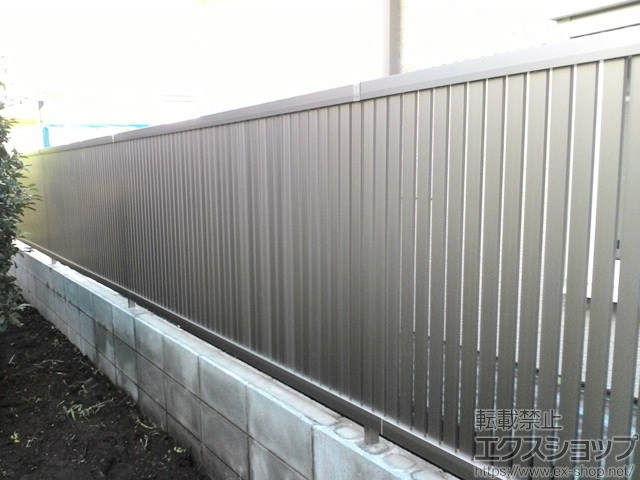 東京都武蔵野市ののフェンス・柵 ライシスフェンス4型 フリーポールタイプ 施工例