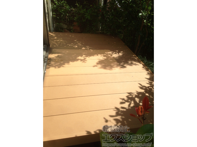 神奈川県横浜市ののウッドデッキ マージウッドデッキ 施工例