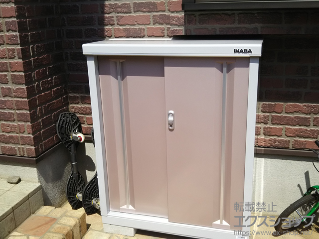 埼玉県狭山市のの物置・屋外倉庫 シンプリー 一般型（MJX-094B-P-AR） 施工例