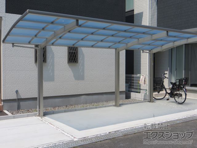 大阪府池田市ののカーポート レイナポートグラン 延長　積雪〜20cm対応 施工例