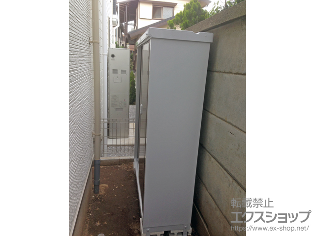 東京都世田谷区のの物置・屋外倉庫 シンプリー 一般型（MJX-134D-P-TB） 施工例