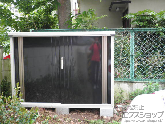 東京都目黒区のの物置・屋外倉庫 グランプレステージジャスト 一般型 (M-155D-F-WK) 施工例