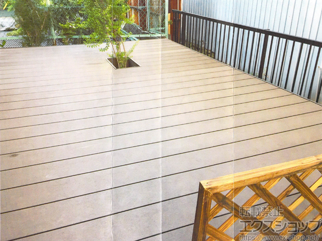 神奈川県厚木市ののウッドデッキ 樹ら楽ステージ 施工例