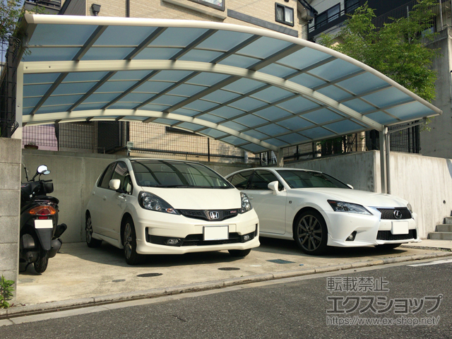 千葉県千葉市ののカーポート レイナツインポートグラン　積雪〜20cm対応 施工例