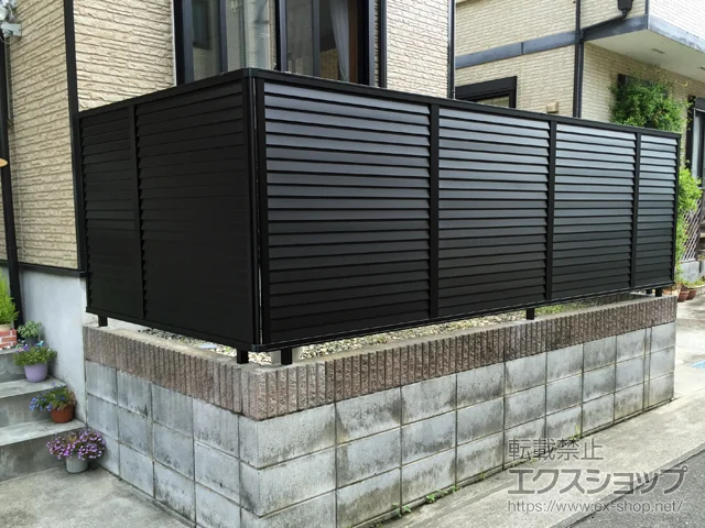 �_�ސ쌧�ɐ����s��LIXIL ���N�V��(TOEX)�̃t�F���X�E��E�� �v���X�^�t�F���X8�^ �t���[�|�[���^�C�v �{�H��