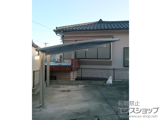 神奈川県横浜市ののカーポート プレシオスポート 積雪〜20cm対応 施工例