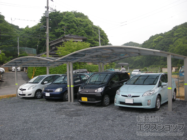 山口県宇部市ののカーポート レイナツインポートグラン　積雪〜20cm対応 施工例