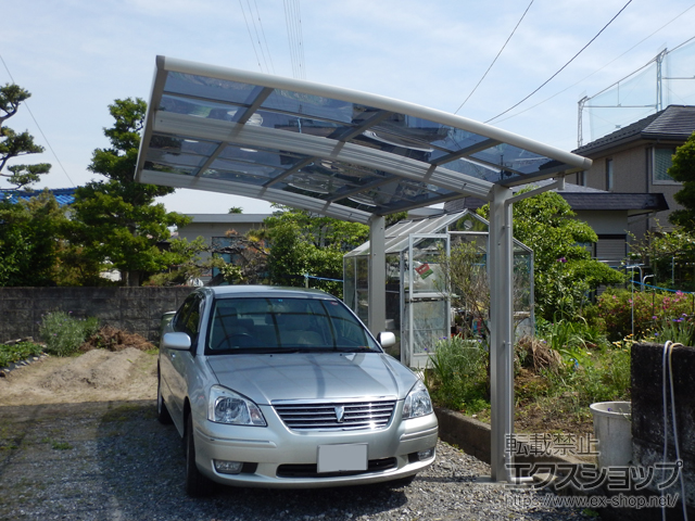 岐阜県安八郡神戸町ののカーポート レイナポートグラン　積雪〜20cm対応 施工例