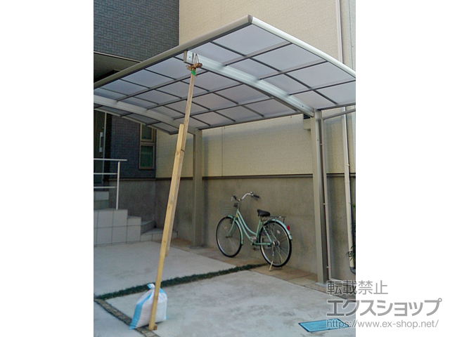 東京都練馬区ののカーポート プレシオスポート 積雪〜20cm対応 施工例