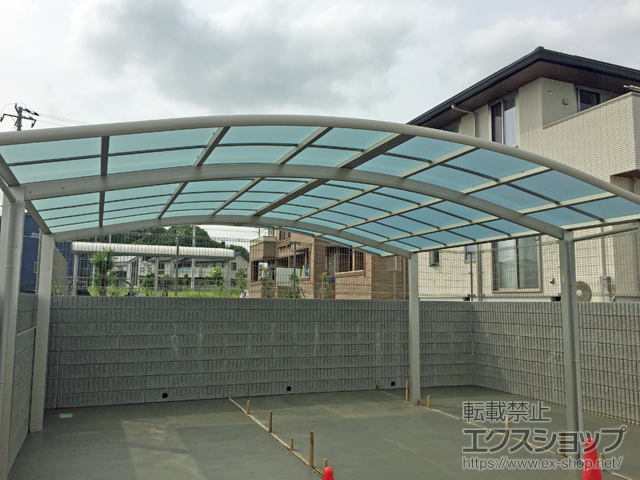 千葉県流山市ののカーポート レイナツインポートグラン　積雪〜20cm対応 施工例