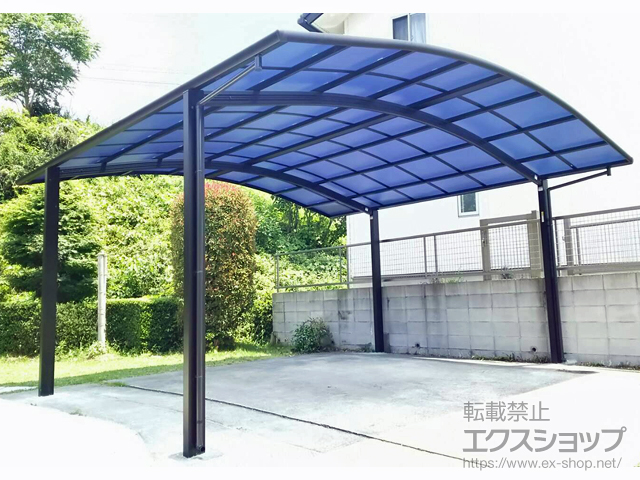 愛知県岡崎市ののカーポート レイナツインポートグラン　積雪〜20cm対応 施工例