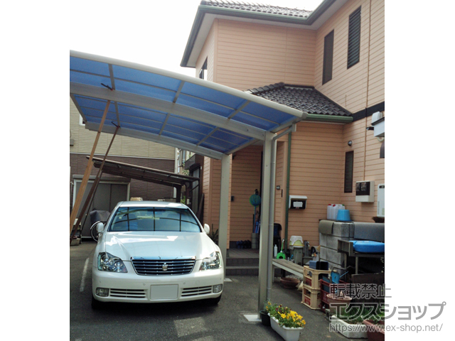 埼玉県さいたま市ののカーポート プレシオスポート 積雪〜20cm対応 施工例