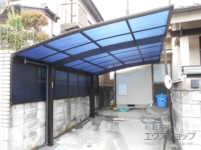 東京都八王子市ののカーポート プレシオスポート 積雪〜20cm対応 施工例