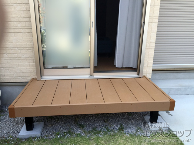 東京都西東京市ののウッドデッキ マージウッドデッキ 施工例