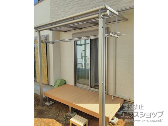 埼玉県さいたま市のYKKAPのウッドデッキ リウッドデッキ 200 施工例
