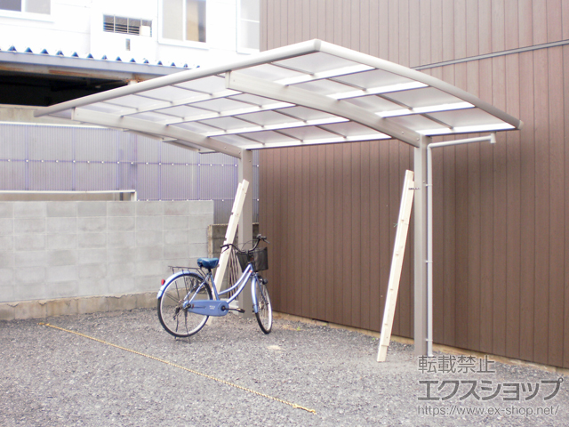 愛媛県松山市ののカーポート レイナポートグラン　積雪〜20cm対応 施工例