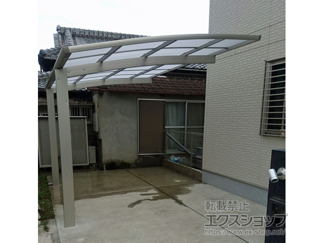 大阪府堺市ののカーポート プレシオスポート 積雪〜20cm対応 施工例