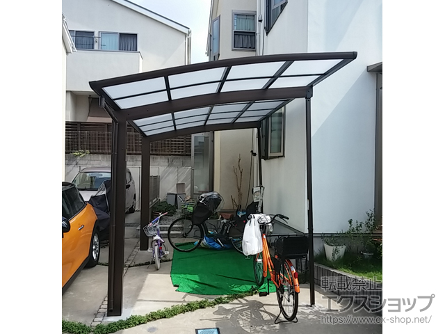 東京都練馬区ののカーポート プレシオスポート 積雪〜20cm対応 施工例