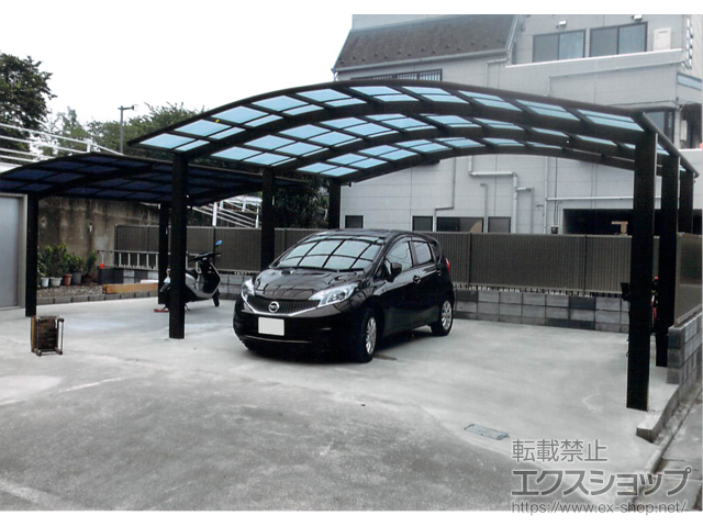 東京都葛飾区ののカーポート レイナツインポートグラン50 積雪〜50cm対応 施工例